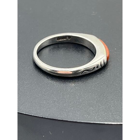 Carolyn Pollack RELIOS Retired
Sterling Silver 925 Crushed Coral Stackable Ring - Picture 10 of 11